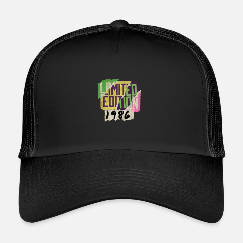 Édition limitée 1986 Graffiti Casquette trucker 