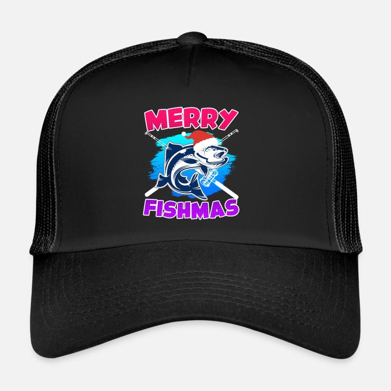 Joyeux poisson Pêche Casquette trucker 