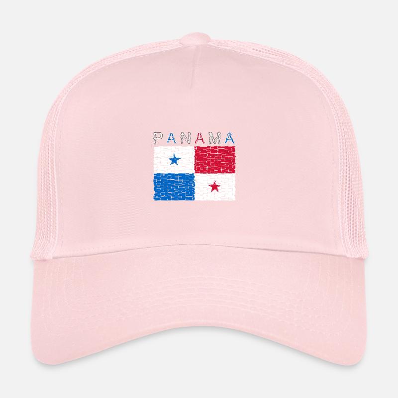 Drapeau du Panama Casquette trucker 