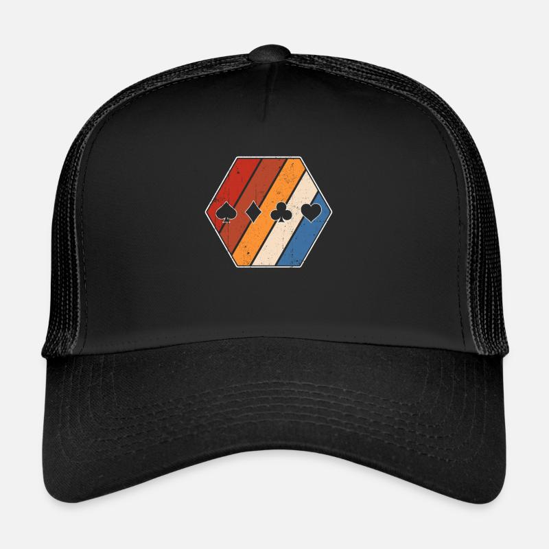 Poker Retro Trucker Cap