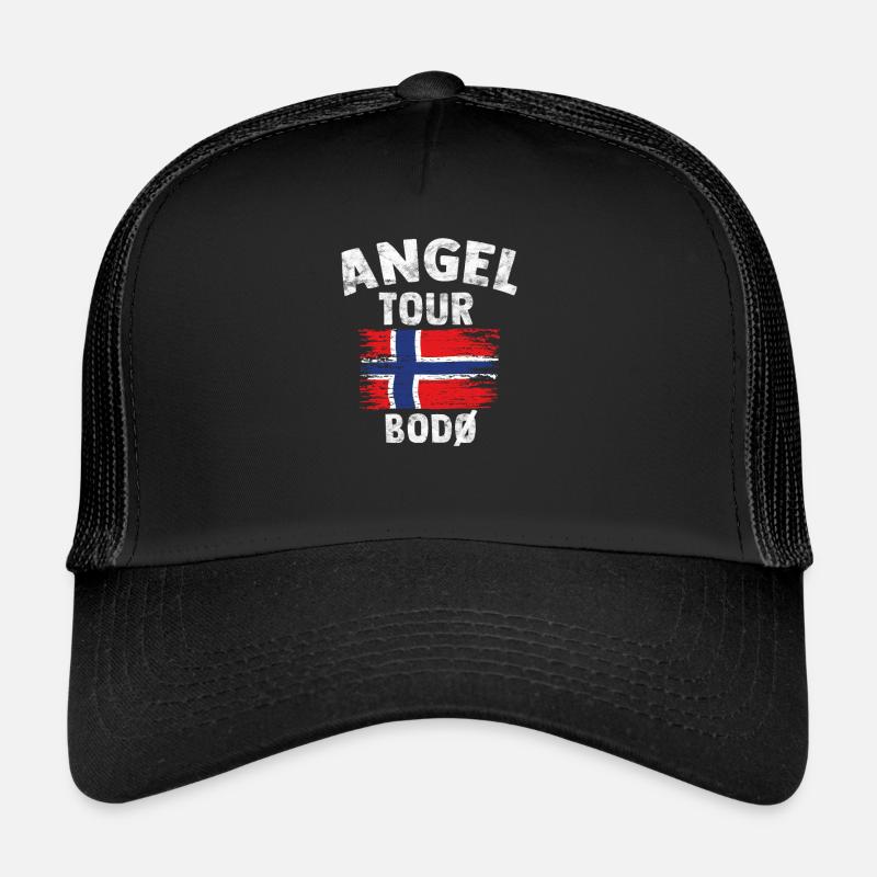 BODÖ - Voyage de pêche Norvège Cadeau Casquette trucker 