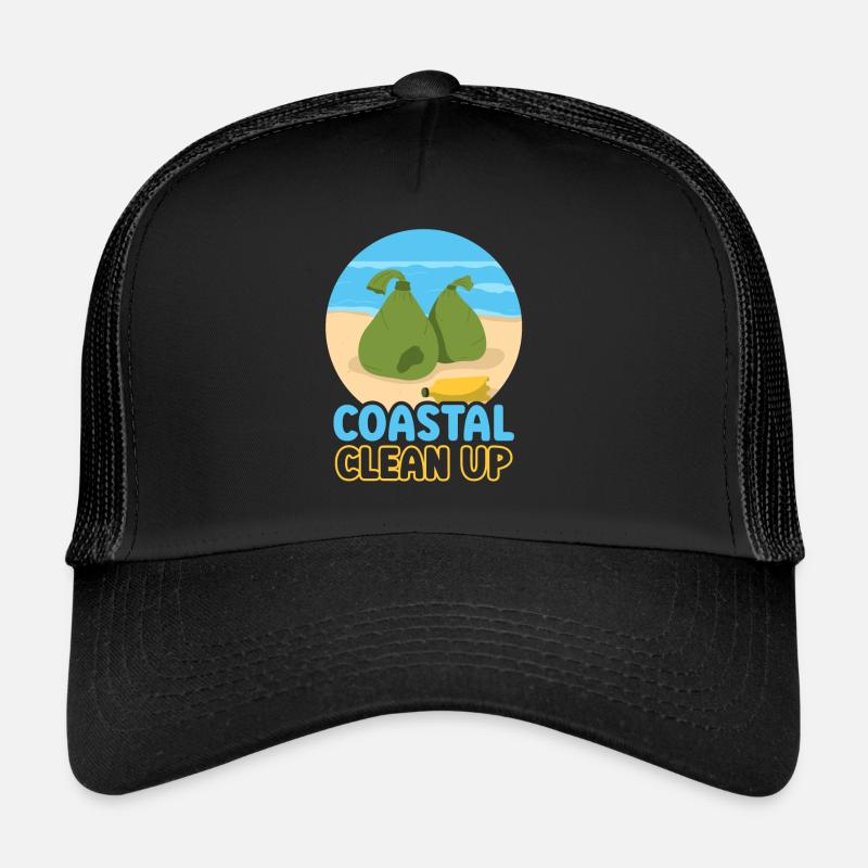 Coastal Cleanup Beach Beach Clean Up Trucker Cap