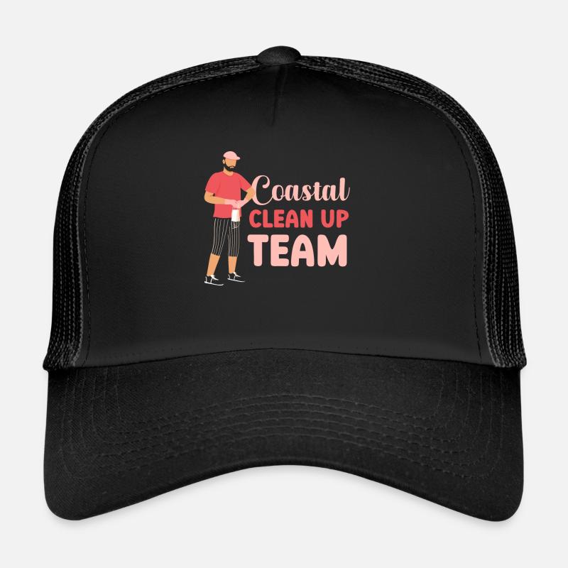 Küsten-Säuberungsteam Beach Clean Up Strand Trucker Cap