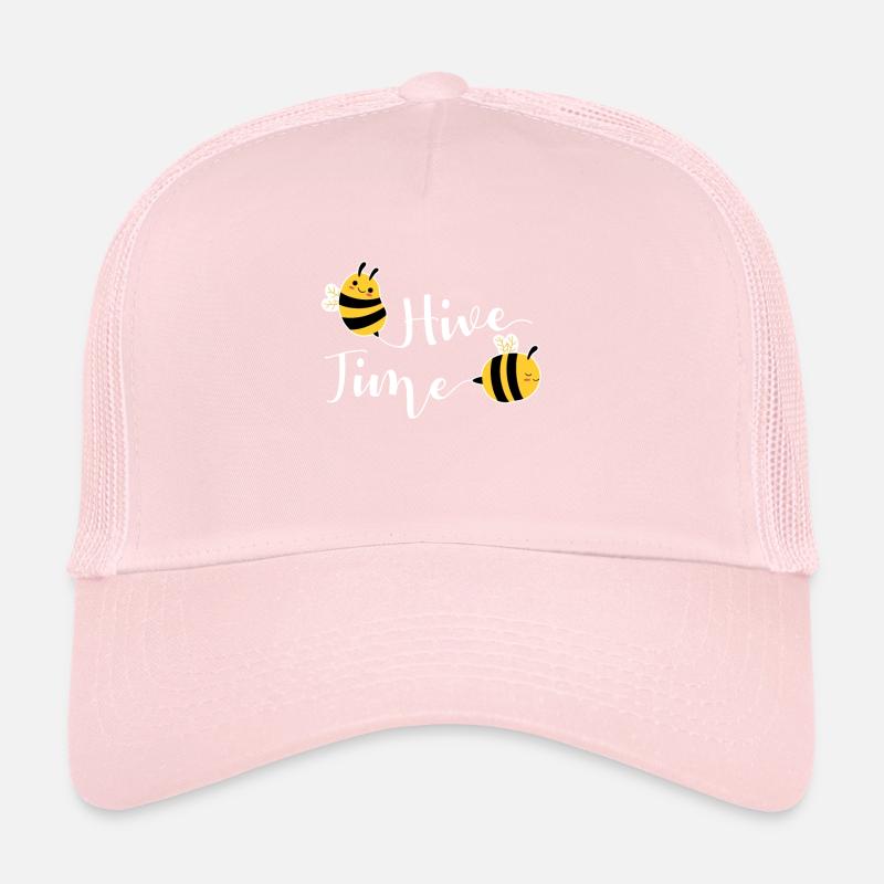 Hive Time Shirt Gift Beekeeper Gift Trucker Cap