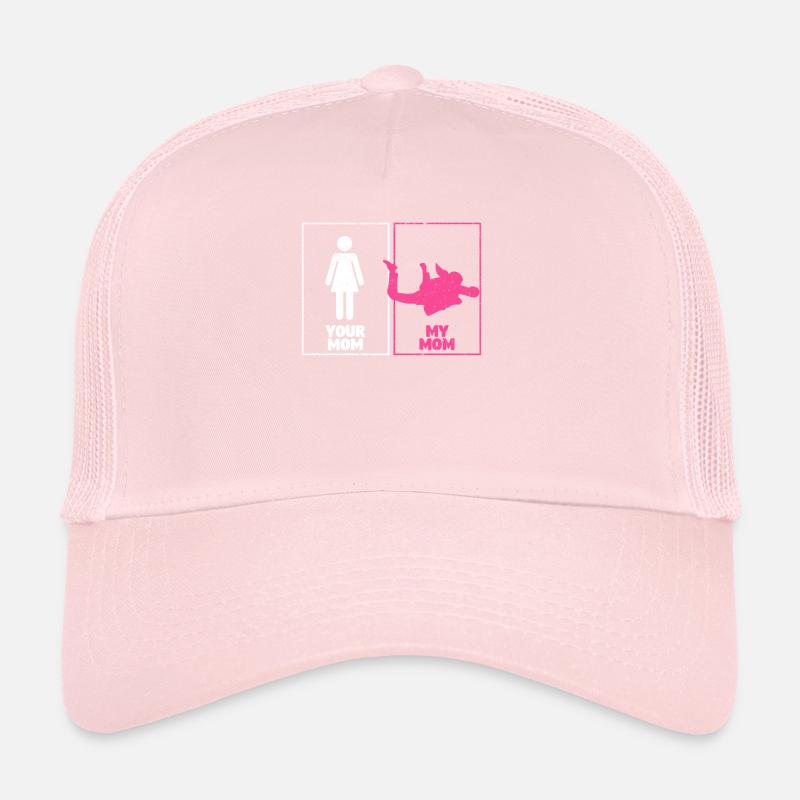 Ta mère Ma mère Parachutiste Casquette trucker 