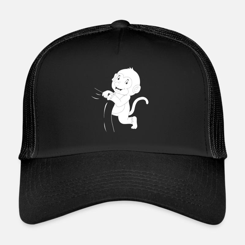 Singe bébé orang-outan - bébé singe mignon Casquette trucker 