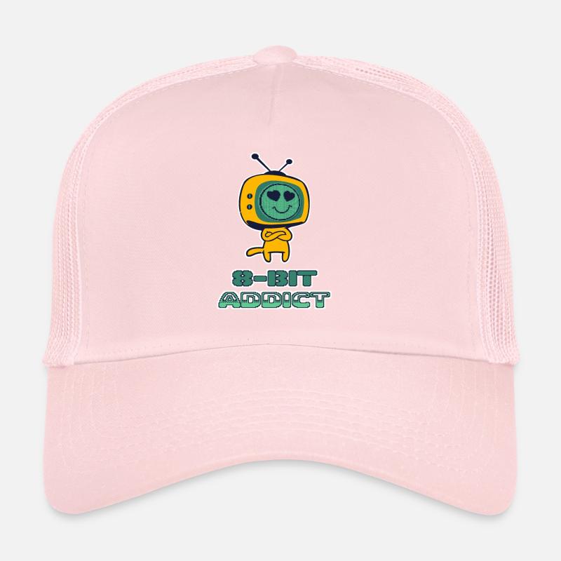 amateurs de jeux rétro 8 bits Casquette trucker 