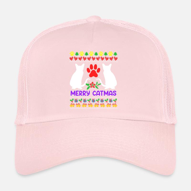 Ugly Christmas Katzen Trucker Cap