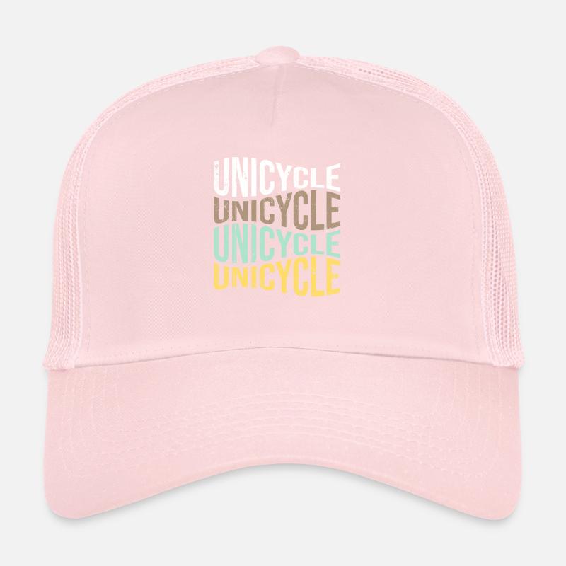 Unicycle Trucker Cap