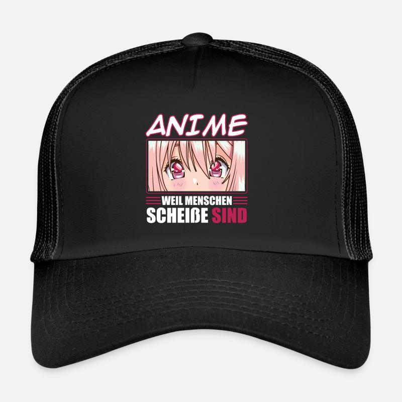 Anime parce que les gens sont nuls Casquette trucker 