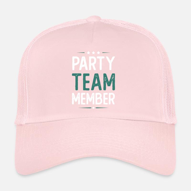 Équipe de fête Casquette trucker 