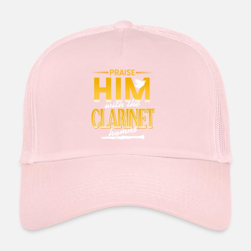 Louez-le avec les hymnes de clarinette cool rétro Casquette trucker 