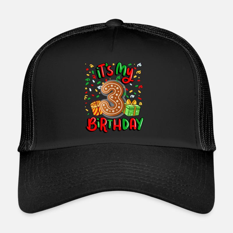 Es Ist Mein 3. Geburtstag Weihnachtsgeschenk 3. Trucker Cap