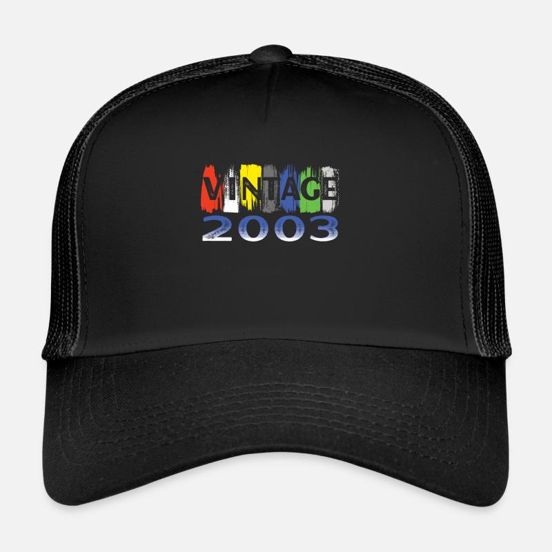 Fantastisch Seit 2003 Retro 19. Bitrthday Trucker Cap