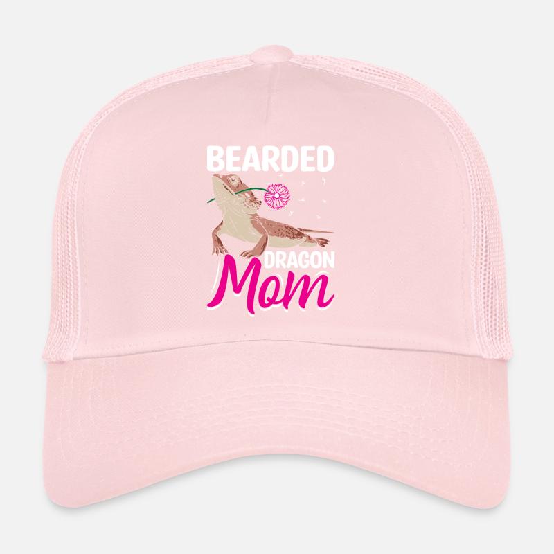 Bearded Dragon Mama Lizard Reptile Pet Terrarium Casquette trucker 