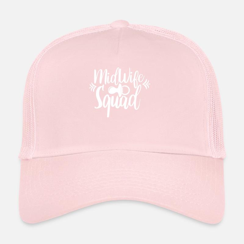 Hebammen Team Hebamme Beruf Geburtshilfe Sprüche Trucker Cap