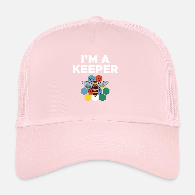 Im A Keeper Bee Shirt Gift Trucker Cap