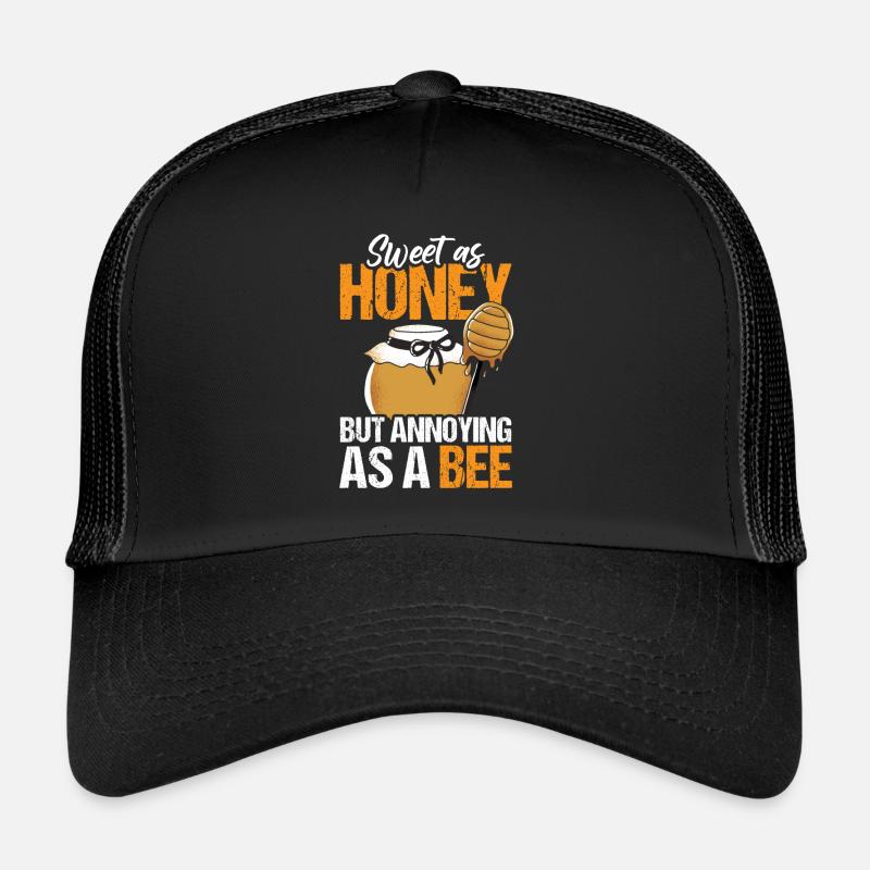 Doux comme du miel mais ennuyeux comme une abeille Casquette trucker 
