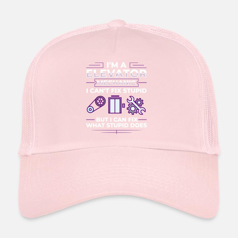Technicien d’ascenseur Élévateur élévateur Casquette trucker 