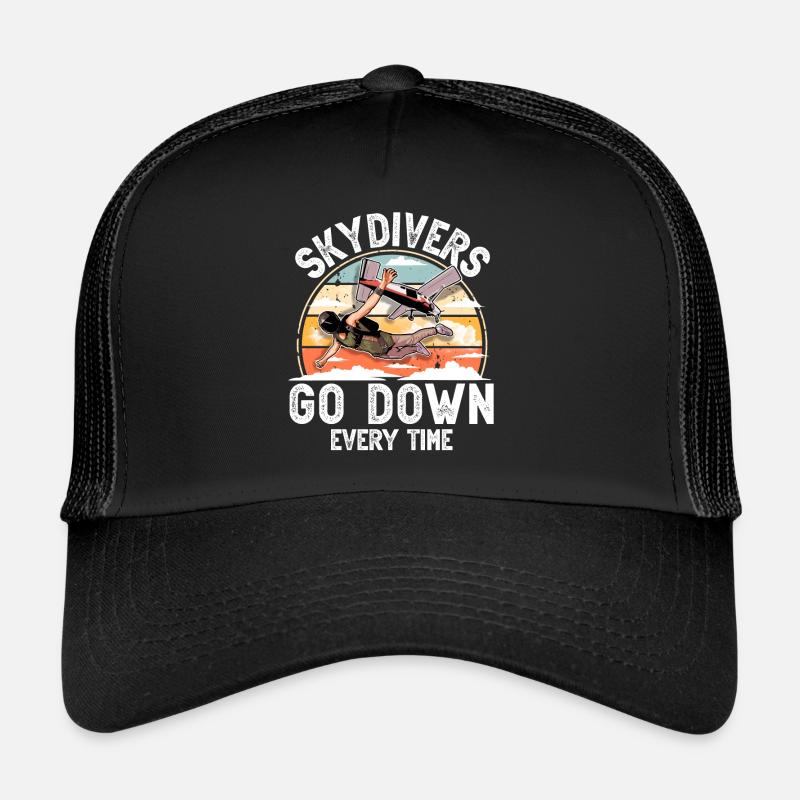 Parachute parachutiste parachutiste Casquette trucker 