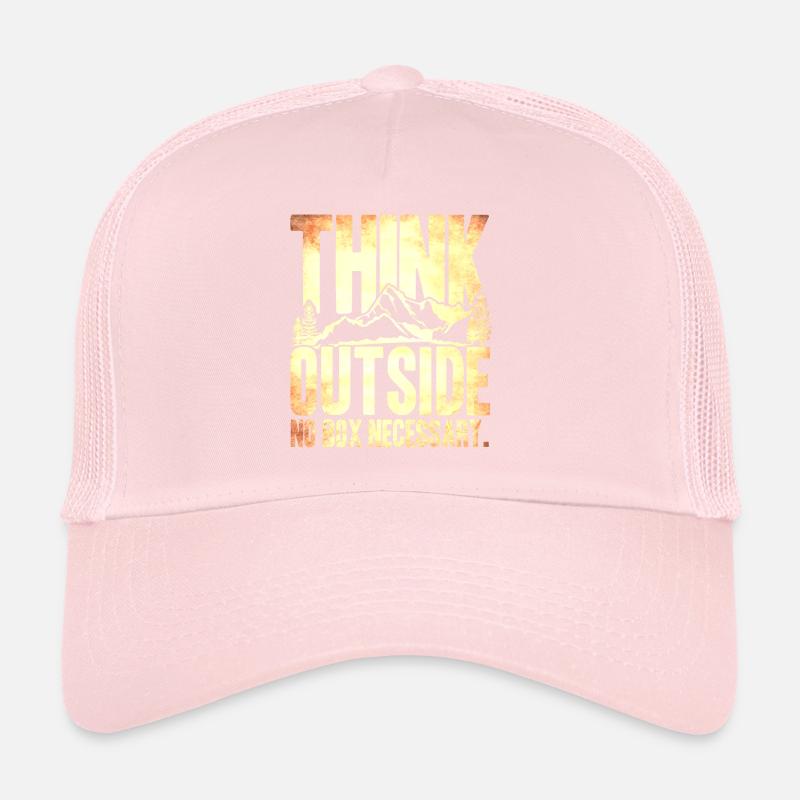 Think Outside No Necessary Trucker Cap