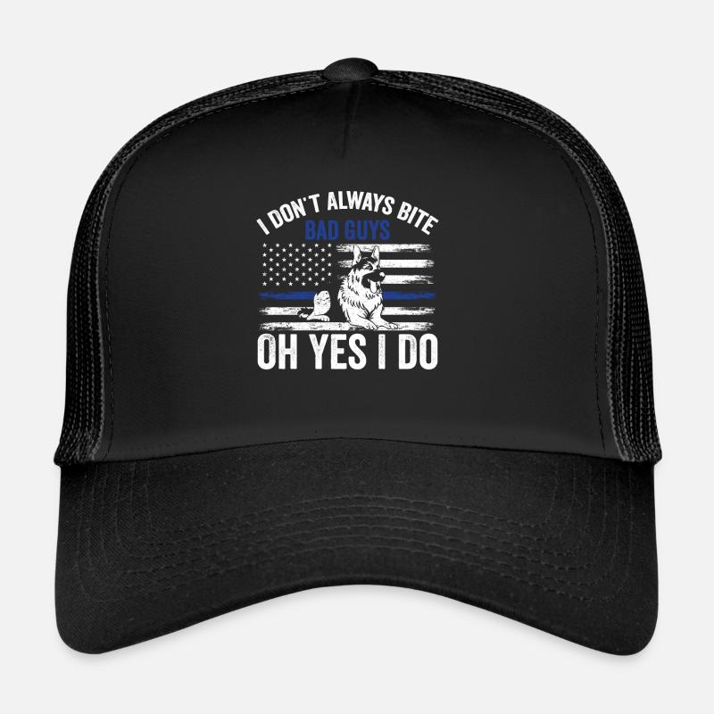 Polizeibeamter Polizeihund Trucker Cap