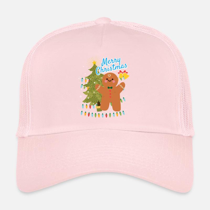 Joyeux Noël Cookie Keks Noël moche Casquette trucker 
