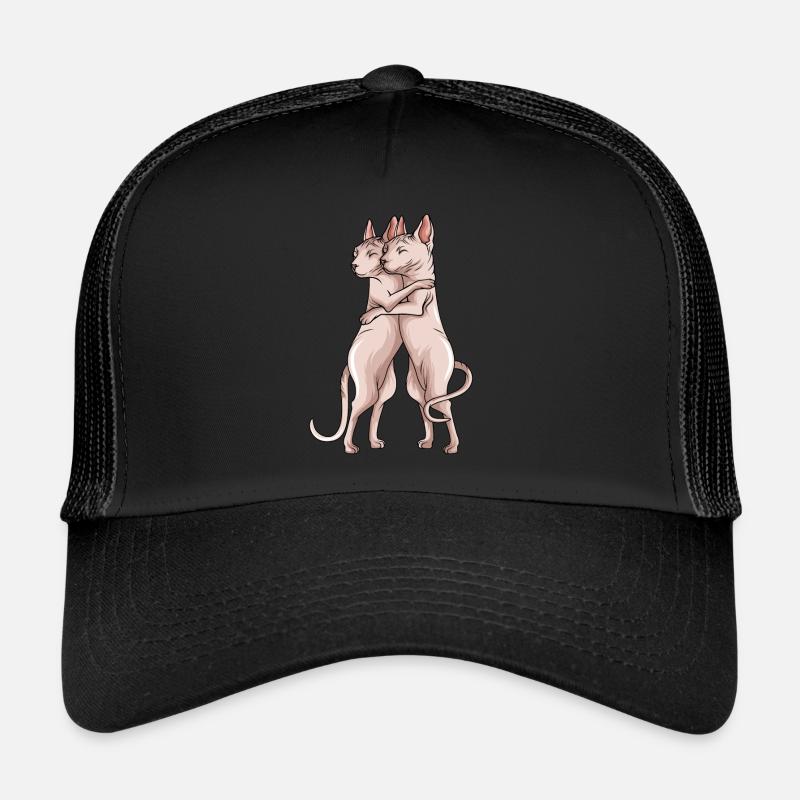 Sphynx cat Sphinx hairless cat Trucker Cap