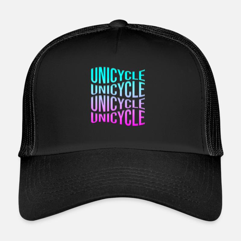 Unicycle Trucker Cap
