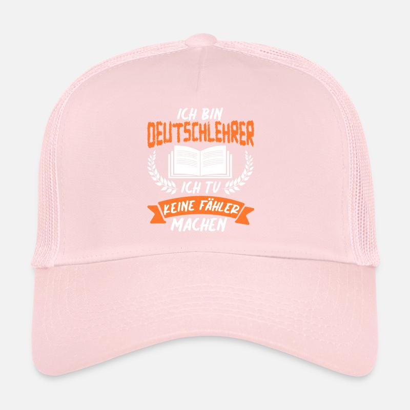 Ich Bin Deutschlehrer Schule Grammatik Grammatiker Trucker Cap