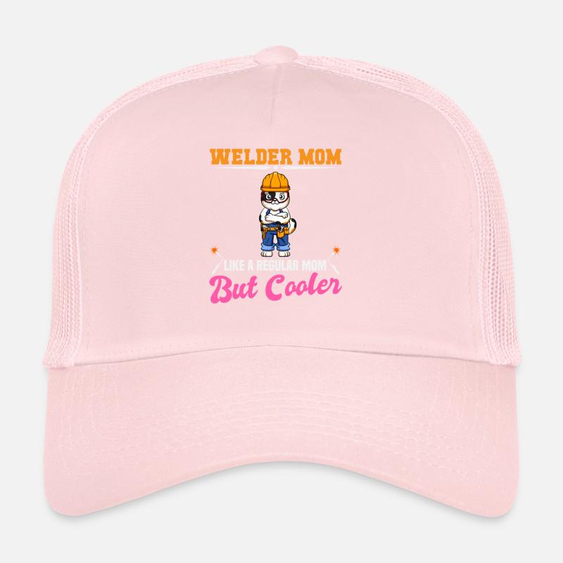 Maman soudeuse comme une maman régulière mais plus cool Casquette trucker 