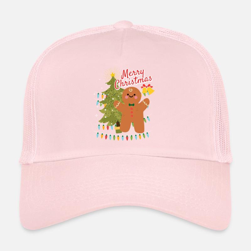 Joyeux Noël Cookie Keks Noël moche Casquette trucker 