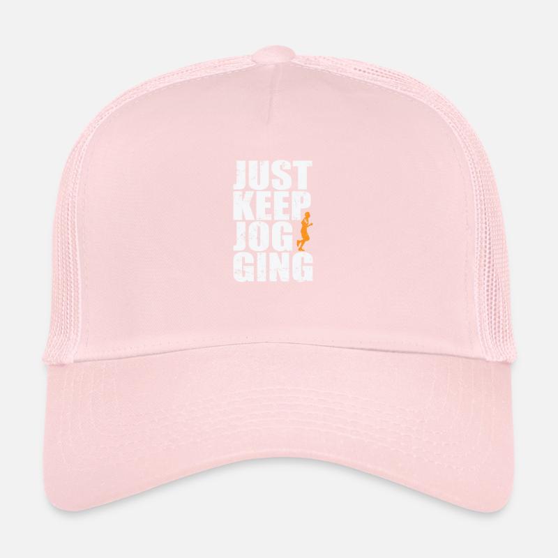 Continuez simplement à courir Jogging Fitness Sport Casquette trucker 
