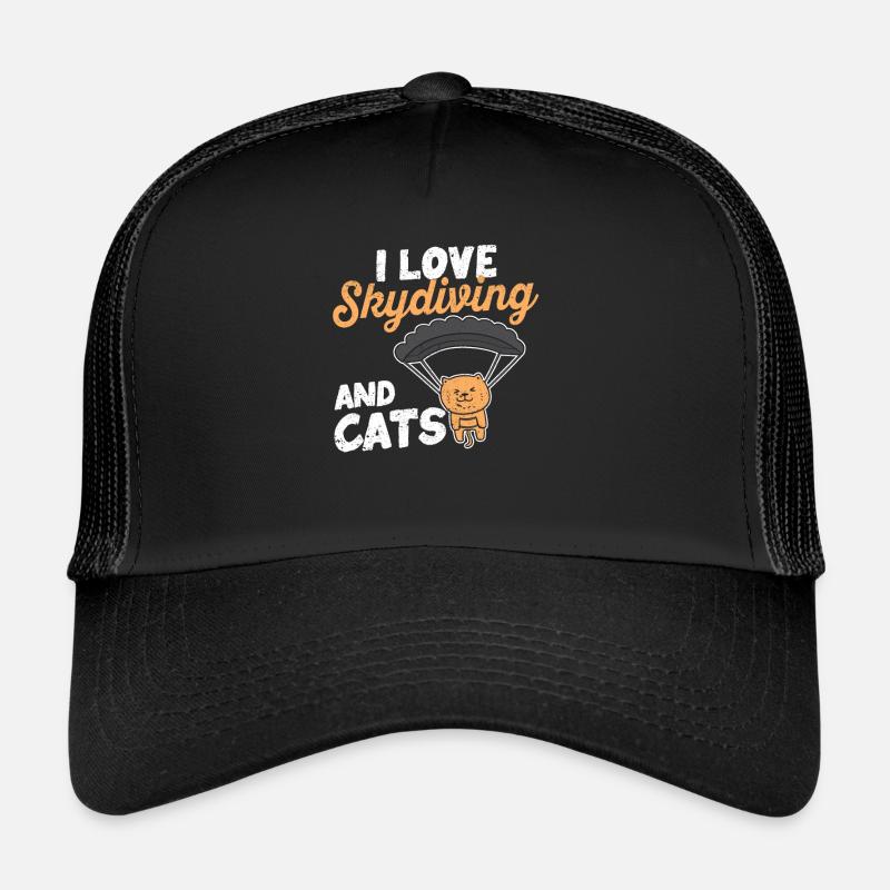 Drôles de parachutistes Kitten Parachute Casquette trucker 