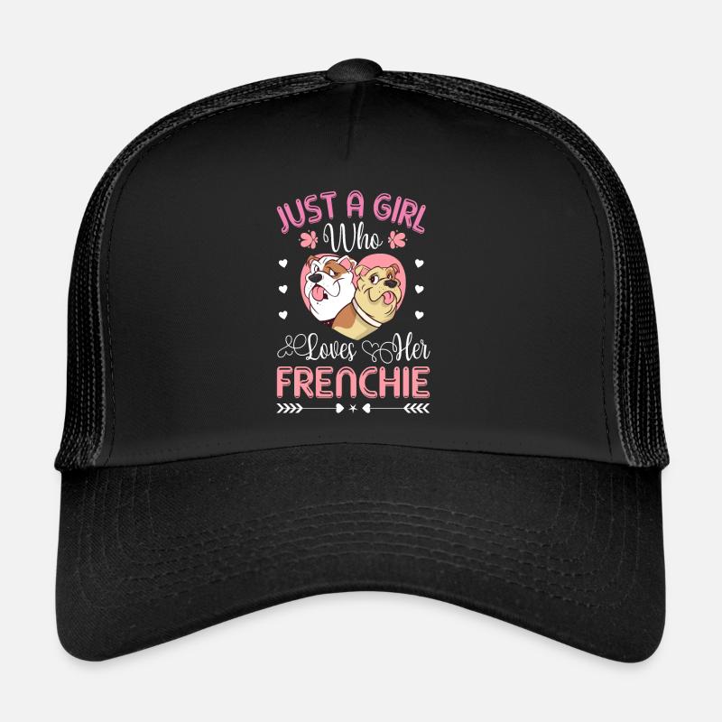 Une seule fille qui a son Français Casquette trucker 