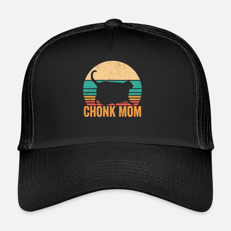 Chonk Meme Katze Chonk Mama Trucker Cap