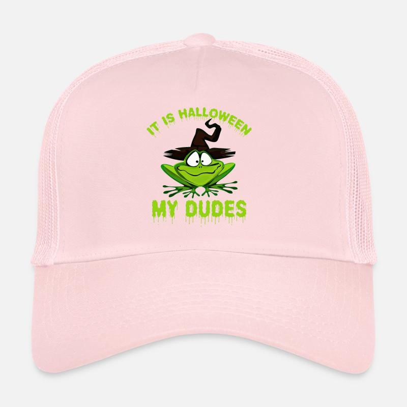 Frog Meme C’est Halloween mes mecs Casquette trucker 