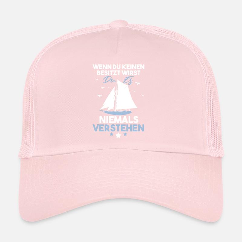 Lustiges Ostsee Segler Helgoland eigner Spruch Trucker Cap