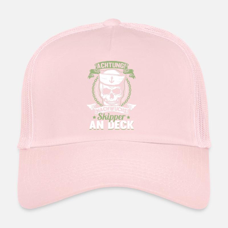 Nachwuchs Skipper segelschule Ostsee Helgoland Trucker Cap