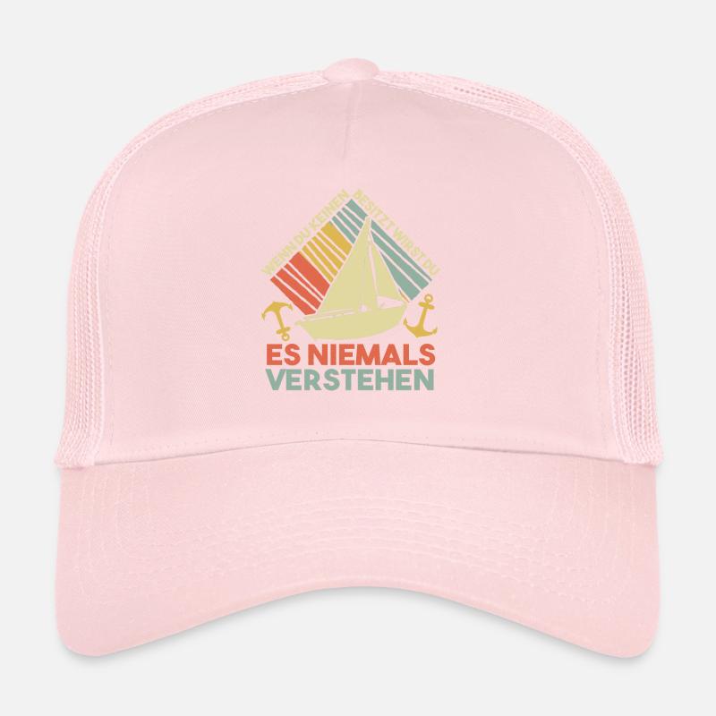 Lustiges Ostsee Segler Helgoland eigner Spruch Trucker Cap