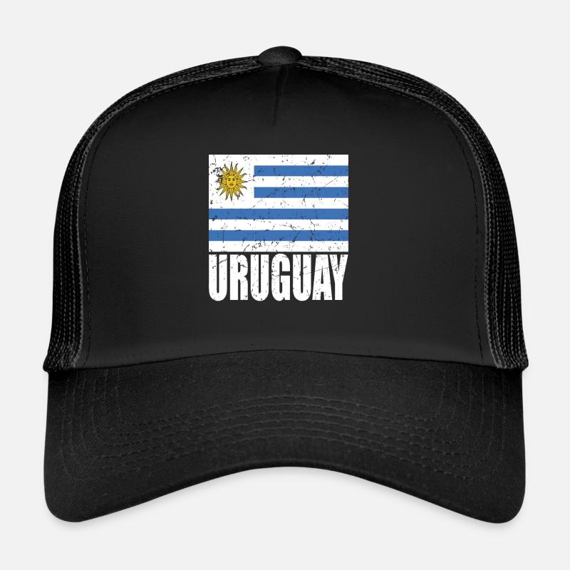 Drapeau de l’Uruguay Casquette trucker 
