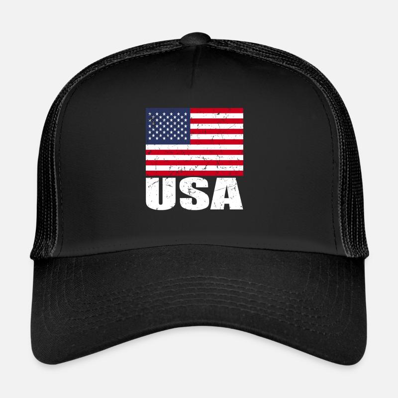 Drapeau de cerf Casquette trucker 