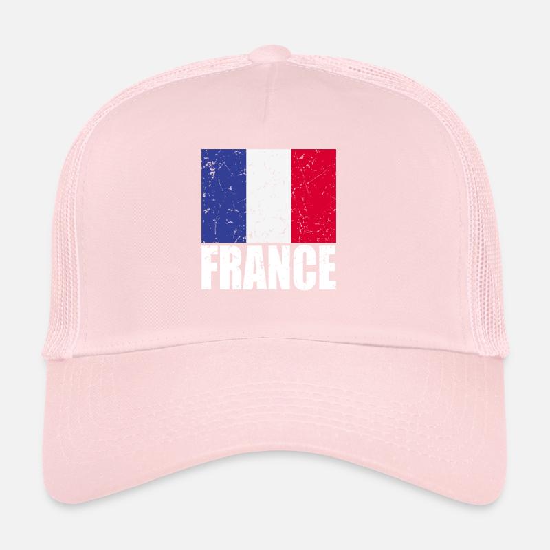 French flag Trucker Cap