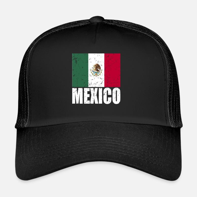 Mexico Flag Trucker Cap