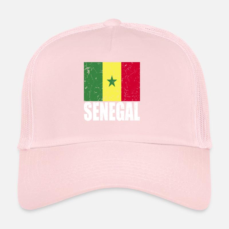 Drapeau du Sénégal Casquette trucker 