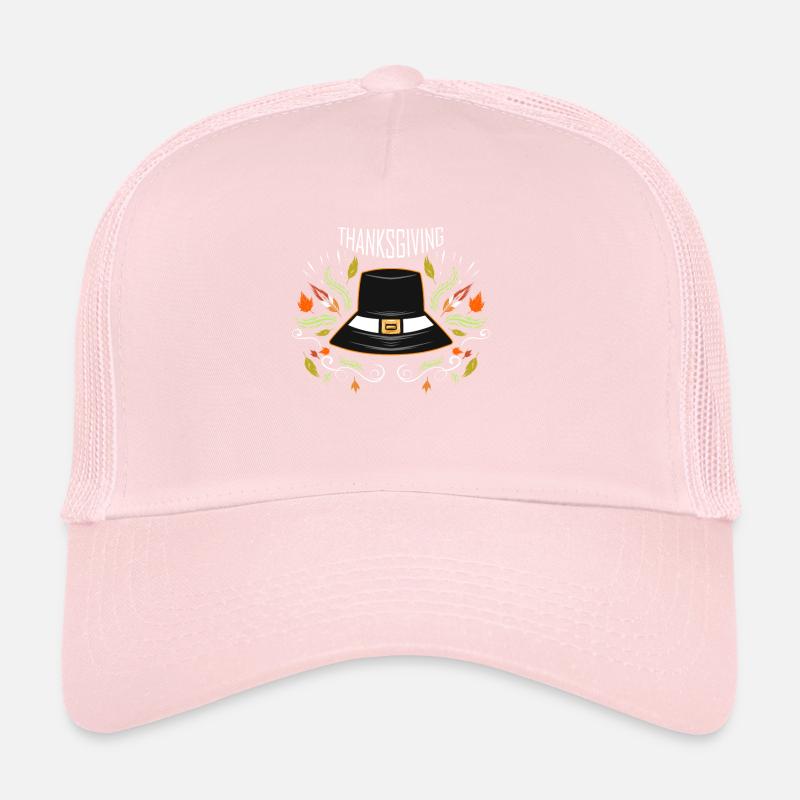 Pilgrims Hat Thanksgiving Trucker Cap
