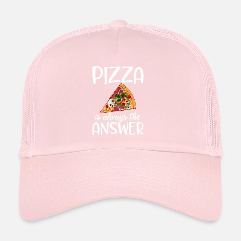 Snack Pizzalove Pizza Lover Gift Trucker Cap