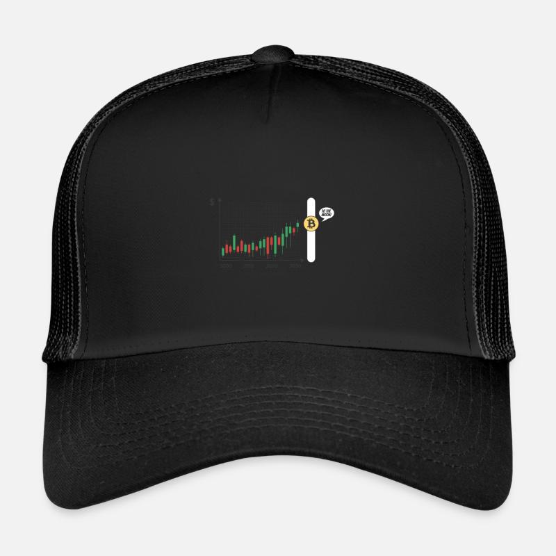 Bitcoin Bulle BTC Krypto Miner Trucker Cap