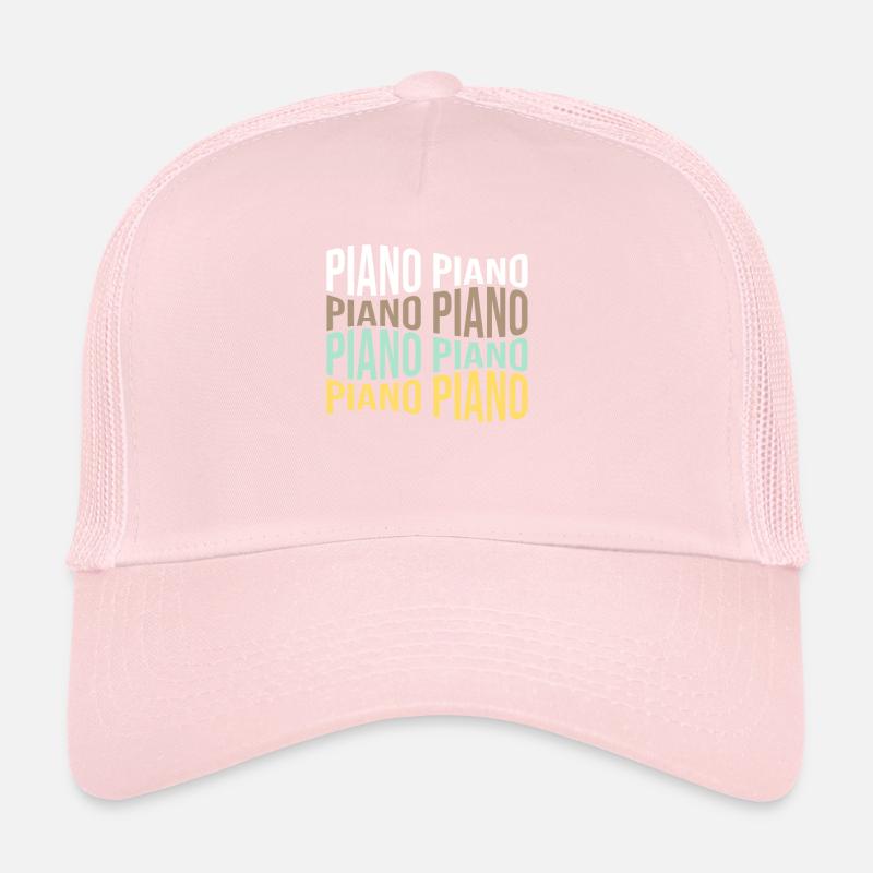Piano Trucker Cap