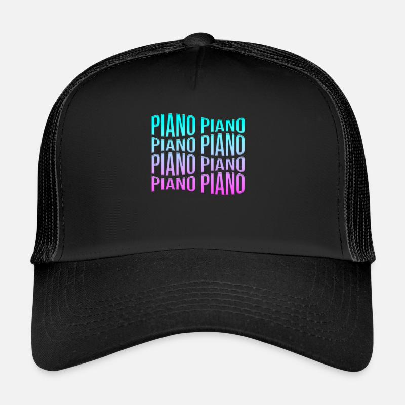 Piano Casquette trucker 
